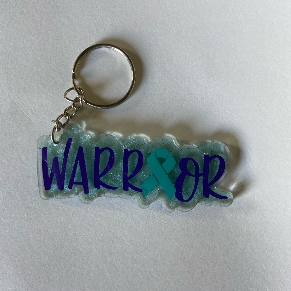 ⚡️$2 each Bundle 3+⚡️ Suicide Awareness Warrior Handmade Keychain